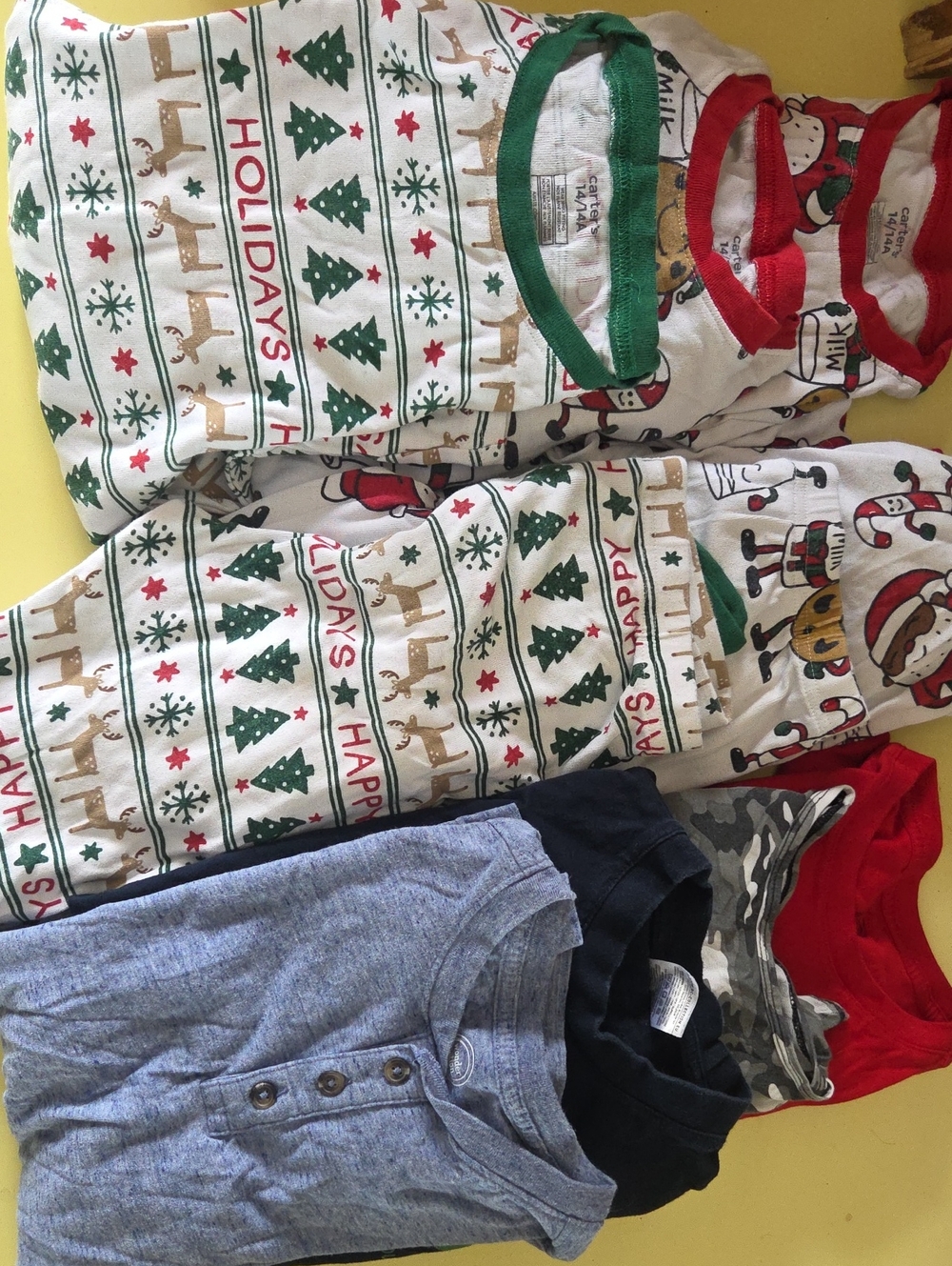 10 Pieces Boys Clothing Bundle Size 14